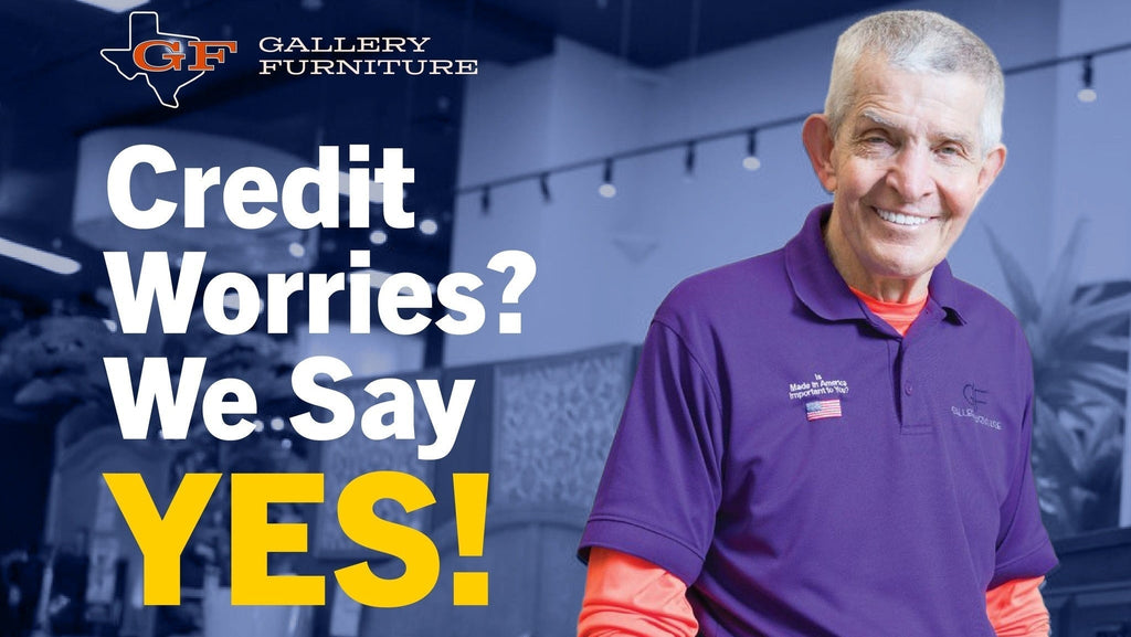 Gallery Furniture financing options β no credit check, lease-to-own, and Shop Pay available in Houston