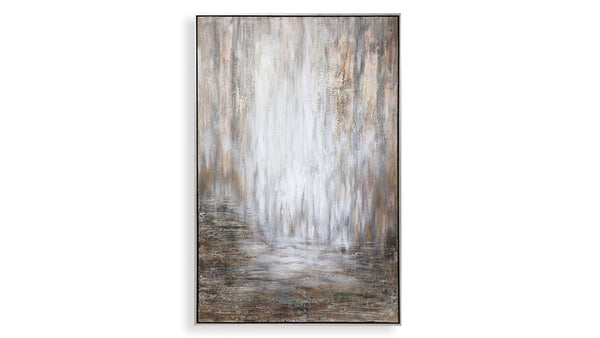 Pintura «Lluvia en el desierto»