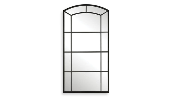 Espejo inclinado con arco curvado