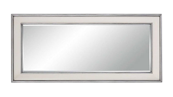 Espejo con marco metálico