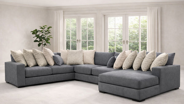 Lombardy Metaphor 4-Piece Sectional by Jonathan Louis | Gallery Furniture