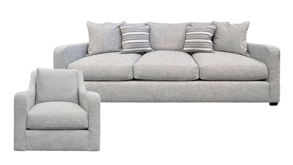 SOFÁ Y SILLÓN GIRATORIO FLINT