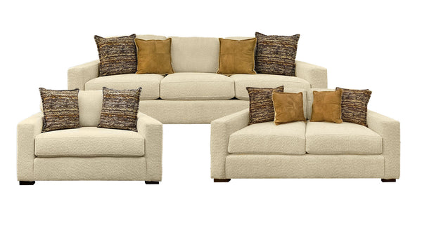 3pc Jennie Sofá, Loveseat & Silla