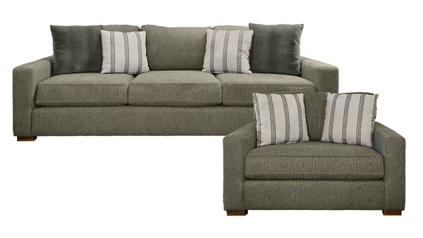 2pc Canopy Sofa & Chair