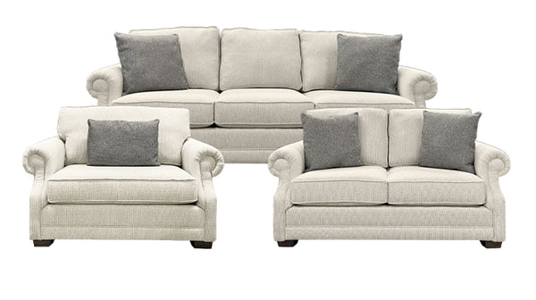 Sofá, loveseat y silla Bromance Coin de 3 piezas