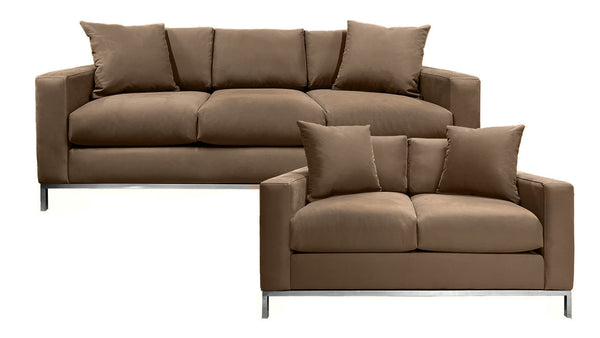 Sofá y Loveseat Marley Espresso