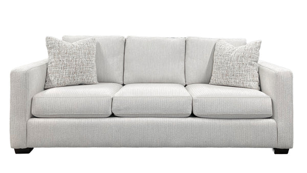 Sofá Dunes Desert de Mayo: sofá contemporáneo con brazos rectos, fabricado en Texas.