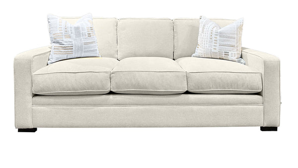¡Sofá Juno con cojines decorativos! Disponible en Grand Parkway