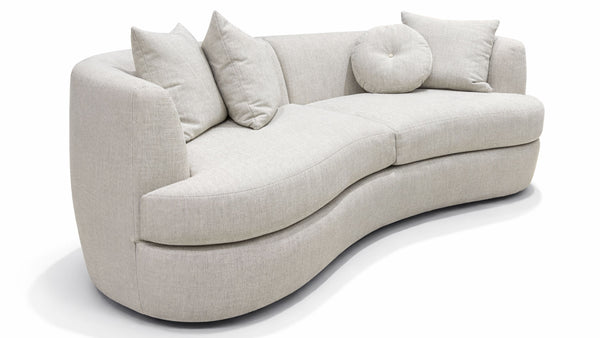 Gwyneth Caprice Mink Sofa |Gallery Furniture