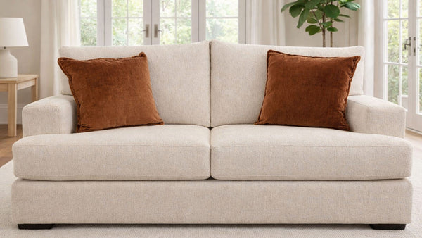 Sofá de dos plazas «Journey Bisque» con tapizado Crypton de Mayo | Gallery Furniture