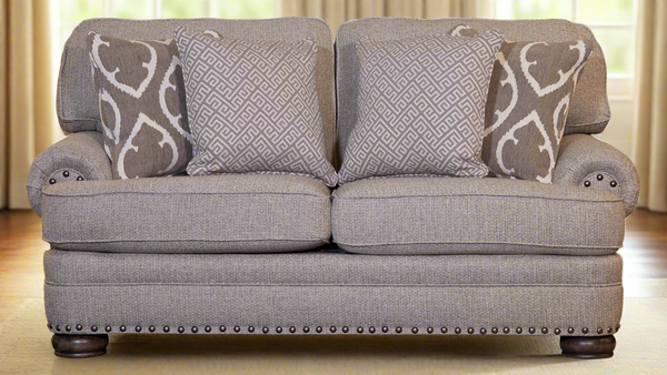 Loveseat Twine and Twig Fog