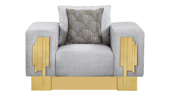 Silla Megan Gris