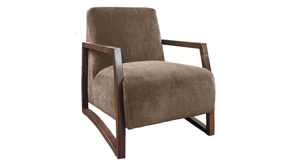 Silla acentuada de madera Mansfield