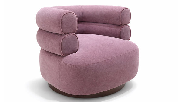 Silla giratoria Orbit Barrel | Gallery Furniture