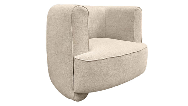 Silla de centro Passage beige