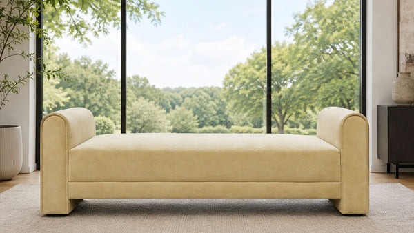 Sereno Camel Settee by Jonathan Louis | Made in USA | Gallery Furniture