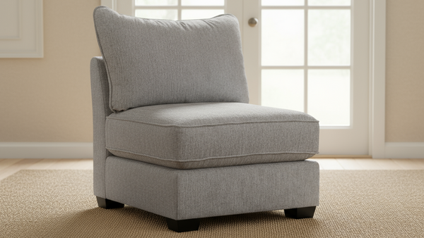 Atlantis Sterling Armless Chair