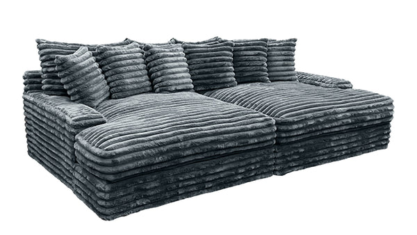 TUMBONA OASIS GUNMETAL 2PZS TEXAS TAMAÑO
