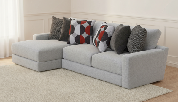 2PC ARLO OYSTER SECTIONAL