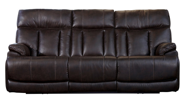 Sofá Clive Marrón Oscuro P3 Reclinable Eléctrico