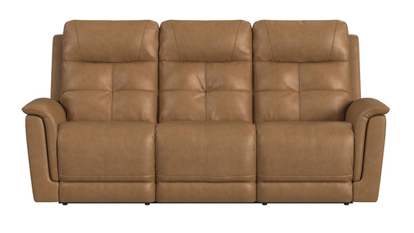 Mack's Heart Sofá reclinable eléctrico marrón