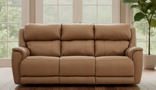 Sofá reclinable eléctrico Tuscany Butternut