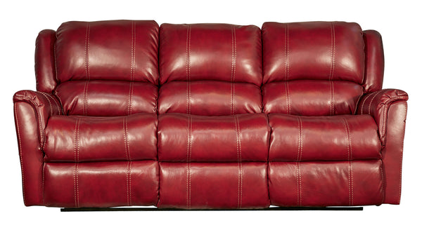Sofá reclinable Mercury rojo