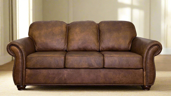 Chevy Mustang Soar Leather Sofa