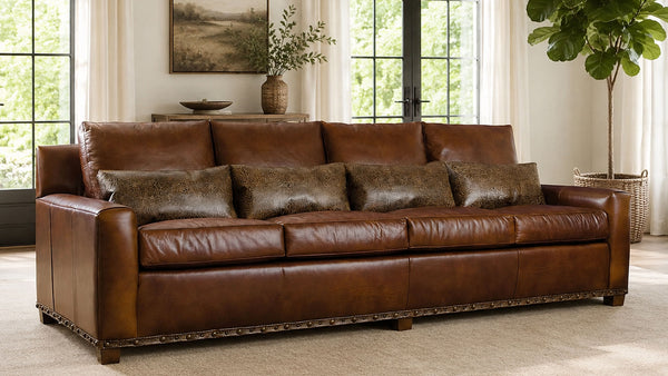 Stickley Monterey Leather Sofa