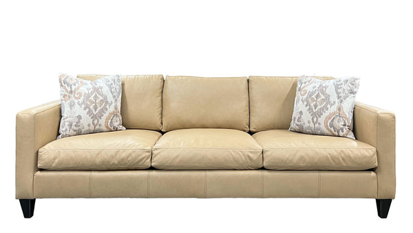 Sofá de piel Biscotti