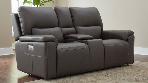 North Brown 2.0 P6 Asiento de dos plazas reclinable eléctricamente con audio inmersivo