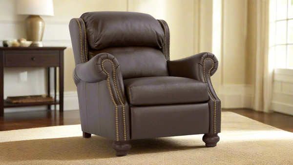 Sillón reclinable Stickley Durango Weston Fudge Pushback