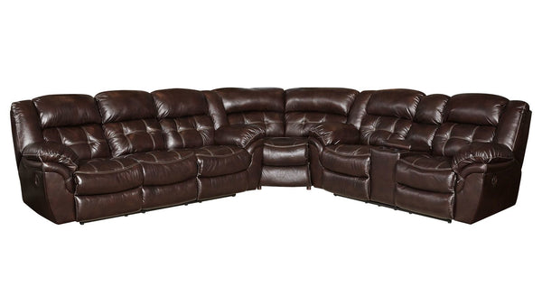 Achieve Leather P1 Power Reclining Sectional