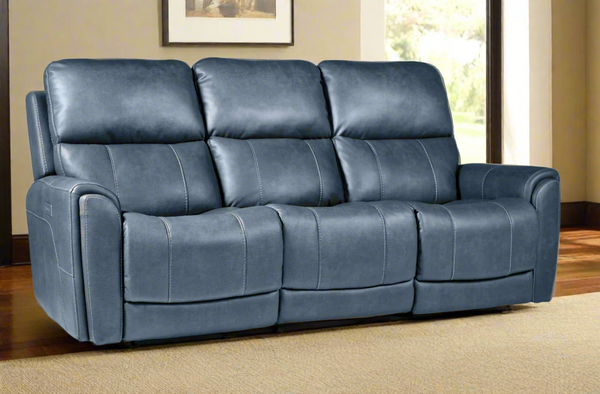 Sofá reclinable eléctrico Cougar Navy