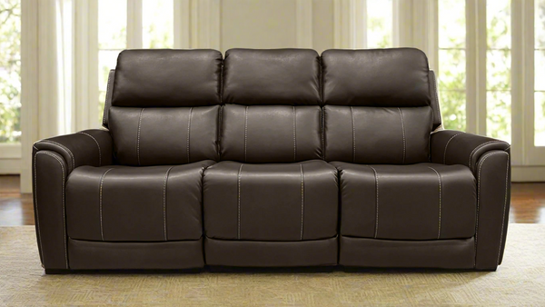 Sofá reclinable eléctrico Cougar Nogal