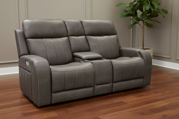 Smoke 2.0 P6 Loveseat reclinable eléctrico con audio inmersivo