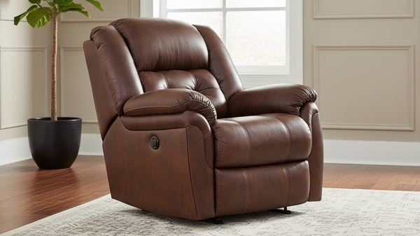 Sillón reclinable manual Marcelina Espresso