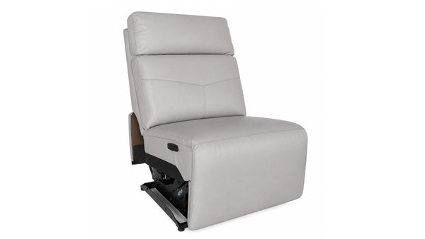 Cougar P3 Dove Grey Armless Power Recliner | Mackdular Sectional Piece