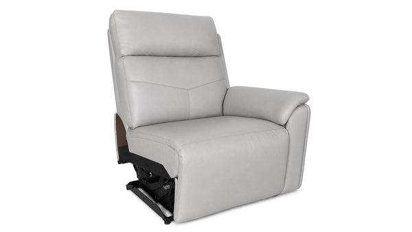 Cougar P5 Dove Grey Right Arm Facing Power Recliner | Mackdular Sectional Piece