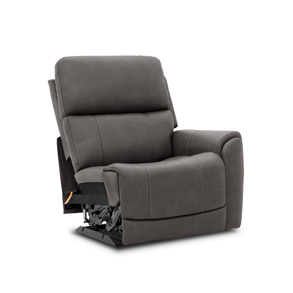 Cougar Dark Grey Right Arm Facing Power Recliner | Mackdular Sectional Piece