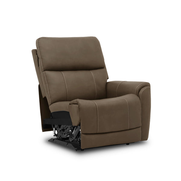 Cougar Cappuccino Right Arm Facing Power Recliner | Modular Sectional Piece