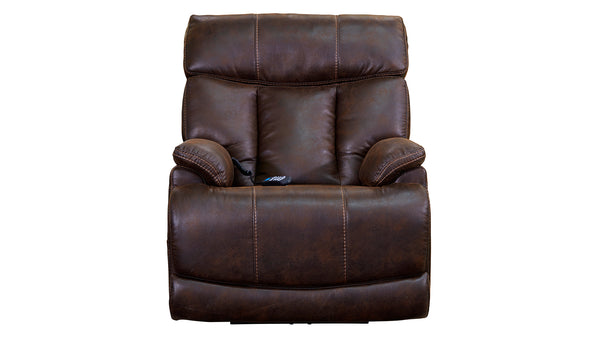 RECLINABLE MESQUITE MARRÓN ELÉCTRICO
