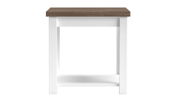 Mesa auxiliar Hampton Barnwood