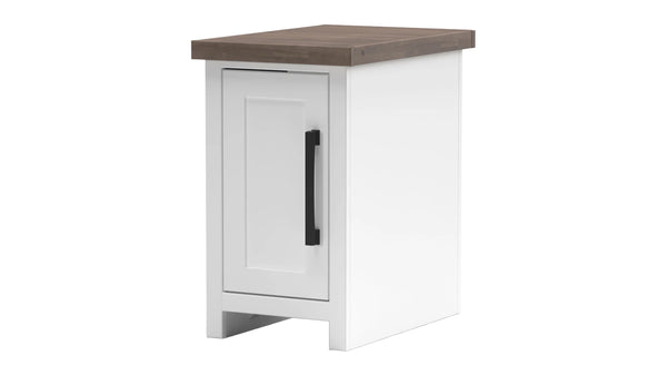 HAMPTON CHAIRSIDE BARNWOOD TABLE