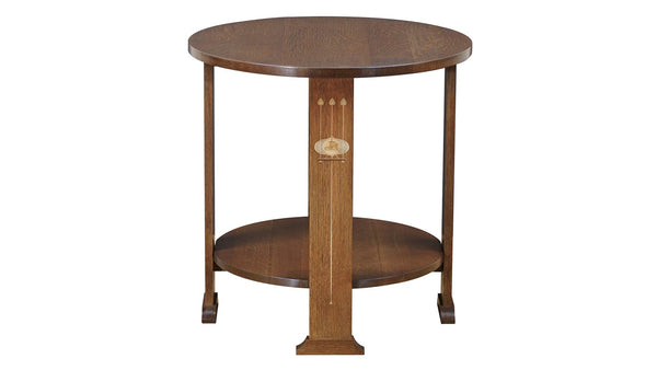 Harvey Ellis Round Lamp Table