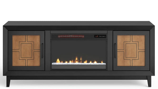 70" Ventura TV Fireplace Stand