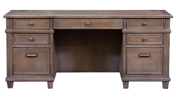 Escritorio Carson con doble pedestal