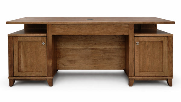 Integra Solid Wood Amish Executive Desk
