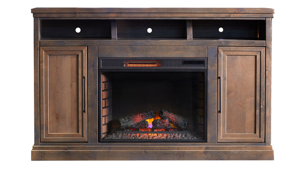 Consola de TV Monterrey Java c/Fireplace