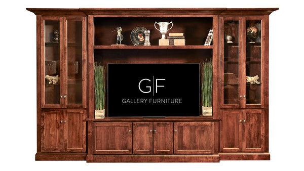 Estante de Entretenimiento de 4 piezas Manning